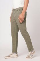 BROWN SLIM FIT TWILL DENIM - Jeans - 251110930