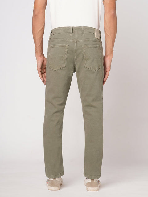 BROWN SLIM FIT TWILL DENIM - Jeans - 251110930