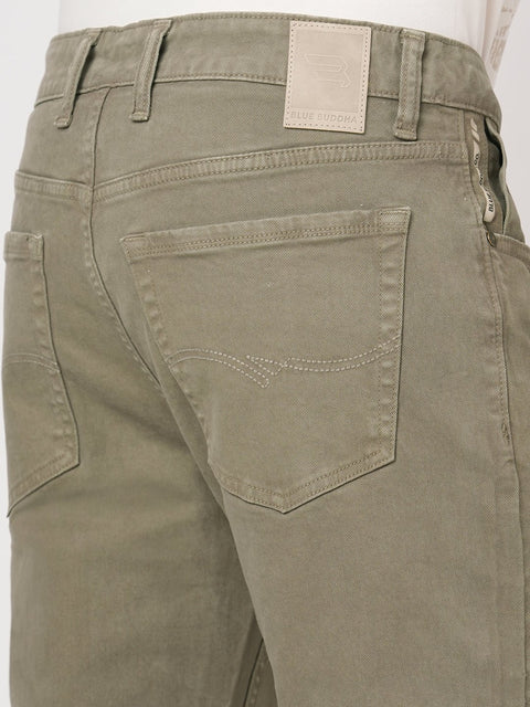 BROWN SLIM FIT TWILL DENIM - Jeans - 251110930