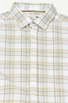 CAYDRIN White Checkered Shirt - Shirt - 250330958