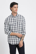 Checks Double Pocket Cotton Shirt - Shirt - 240427542