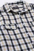 Checks Double Pocket Cotton Shirt - Shirt - 240427547