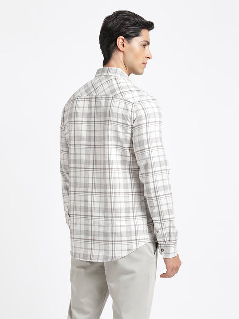 Checks Double Pocket Cotton Shirt - Shirt - 240427660