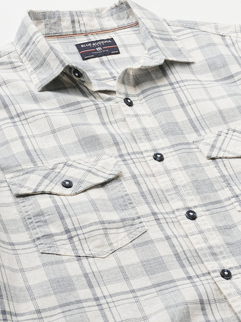 Checks Double Pocket Shirt - Shirt - 240427655