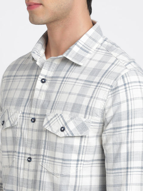 Checks Double Pocket Shirt - Shirt - 240427655