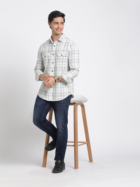 Checks Double Pocket Shirt - Shirt - 240427655