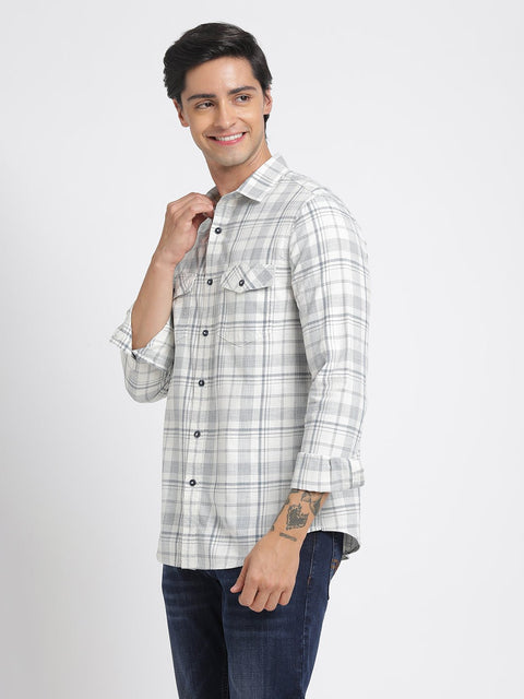 Checks Double Pocket Shirt - Shirt - 240427655