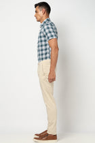 Cream Slim Fit Trouser - Trouser - 250540208