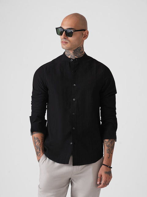 CRUSH PLAIN TAILORED SHIRT-Shirt - 260235155