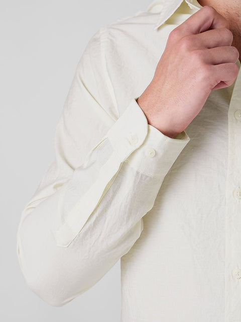 CRUSH VISCOSE BLEND SHIRT-Shirt - 260234995