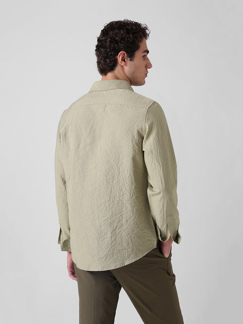 CRUSH VISCOSE BLEND SHIRT-Shirt - 260235005