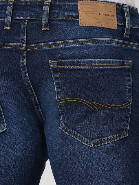 DARK BLUE ANKLE BLUE MENS DENIM - Jeans - 251210950