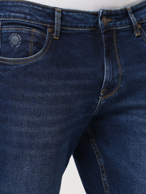 DARK BLUE ANKLE BLUE MENS DENIM - Jeans - 251210950