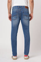 DARK BLUE ANKLE FIT CLASSIC POKET DENIM - Jeans - 251010787