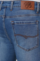 DARK BLUE ANKLE FIT CLASSIC POKET DENIM - Jeans - 251010787