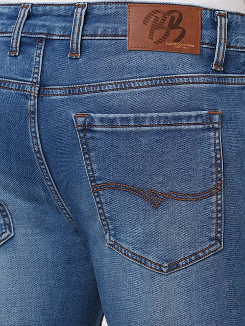 DARK BLUE ANKLE FIT CLASSIC POKET DENIM - Jeans - 251010787