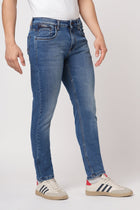 DARK BLUE ANKLE FIT CLASSIC POKET DENIM - Jeans - 251010787