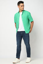 Dark Blue Ankle Fit Denim - Jeans - 250710404