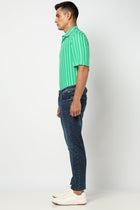 Dark Blue Ankle Fit Denim - Jeans - 250710404