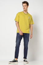 Dark Blue Ankle Fit Denim - Denim - 