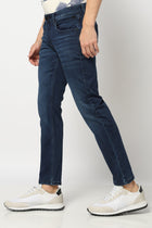 Dark Blue Ankle Fit Denim - jeans - Jeans - 