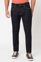 Dark Blue Ankle Fit Jeans - Jeans - 230610466