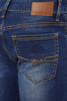 Dark Blue Ankle Fit Jeans - Jeans - 230710552