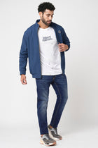Dark Blue Ankle Fit Jeans - Jeans - 230710552