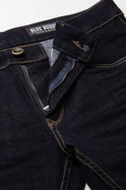 Dark Blue Ankle Fit Jeans - Jeans - 230610466