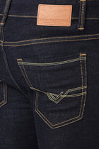 Dark Blue Ankle Fit Jeans - Jeans - 230610466