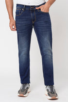 Dark Blue Ankle Fit Jeans - Jeans - 230710552