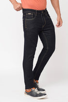 Dark Blue Ankle Fit Jeans - Jeans - 230610466