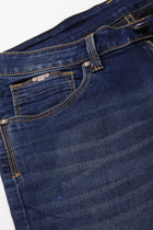 Dark Blue Ankle Fit Jeans - Jeans - 230710552