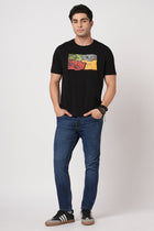 DARK BLUE ANKLE FIT KNITTED DENIM - Jeans - 251010782