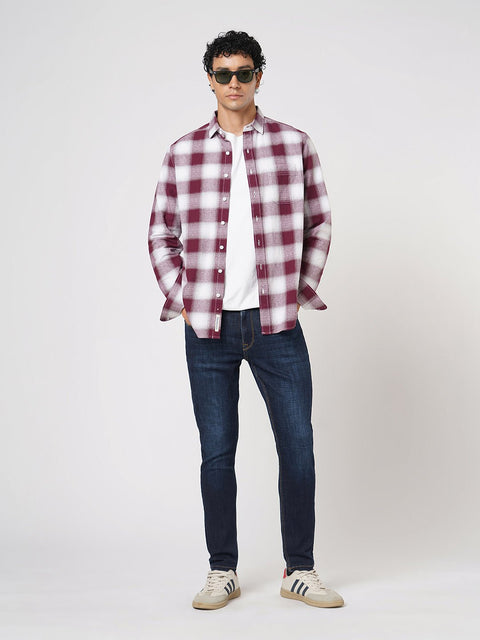 DARK BLUE ANKLE FIT TWILL DENIM - Jeans - 260111055