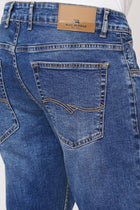 DARK BLUE ANKLE FIT TWILL MENS DENIM - Jeans - 260111050