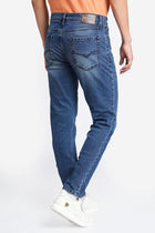 Dark Blue Denim Skinny Fit Jeans - Jeans - 230210178