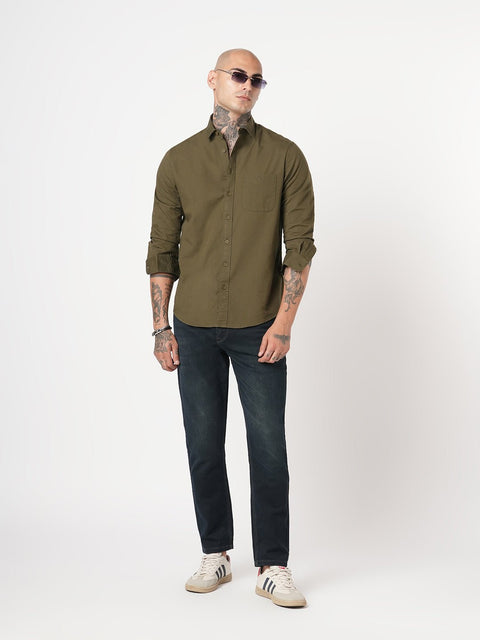 DARK BLUE KNITTED ANKLE FIT DENIM - Jeans - 251010837