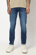 DARK BLUE MENS ANKLE FIT DENIM - Jeans - 250810514