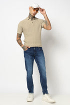 DARK BLUE MENS ANKLE FIT DENIM - Jeans - 250810514