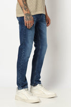 DARK BLUE MENS ANKLE FIT DENIM - Jeans - 250810514