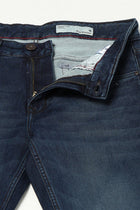 DARK BLUE PLAIN SLIM FIT JEANS - Jeans - 250710414