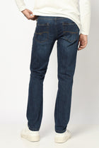DARK BLUE PLAIN SLIM FIT MENS JEANS - Jeans - 250810525