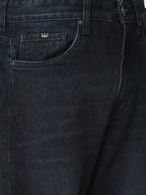 Dark Blue Regular Fit Jeans - Jeans - 240210116