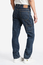 Dark Blue Relax Fit Jeans - Jeans - 240210100