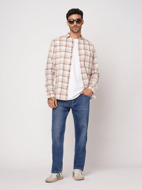 DARK BLUE RELAXED FIT KNITTED DENIM - Jeans - 251211030