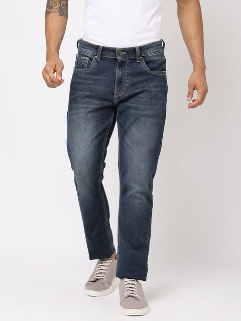 Dark Blue Skinny Fit Jeans - Jeans - 230310213