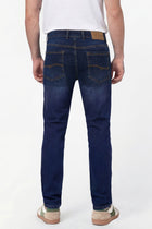 DARK BLUE SLIM FIT CLASSIC POCKET DENIM - Jeans - 251210985