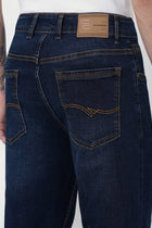 DARK BLUE SLIM FIT CLASSIC POCKET DENIM - Jeans - 251210985