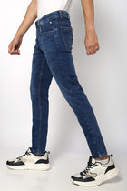 Dark Blue Slim Fit Jeans - Jeans - 241010328